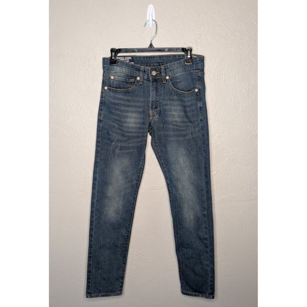 Amongst Others Mens 28X28.5" Medium Wash Slim Stretch Jeans